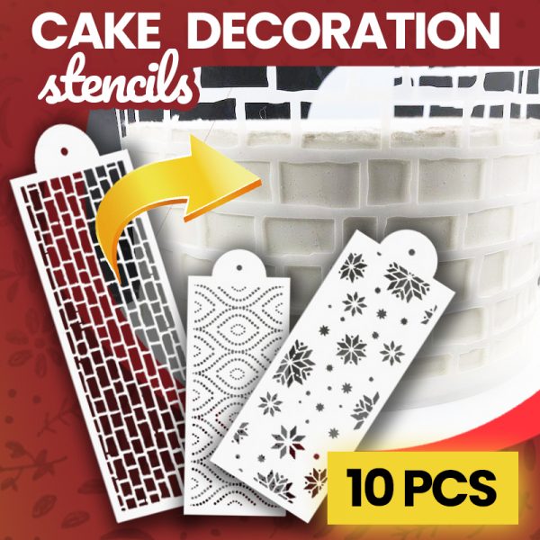 Šabloni za ukrašavanje kolača (10 komada)