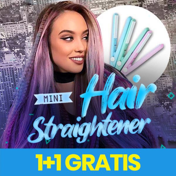 Mini hair straightener – Mini pegla za kosu (1+1 GRATIS)