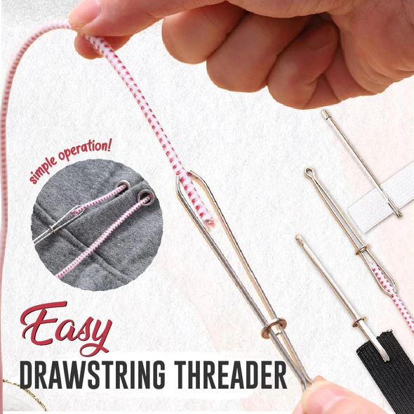 String Threader – Pincete za provlačenje vezica/učkura (3 komada)